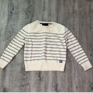 Helly Hansen W Skagen 2.0 striped sweater in organic cotton, size xxs